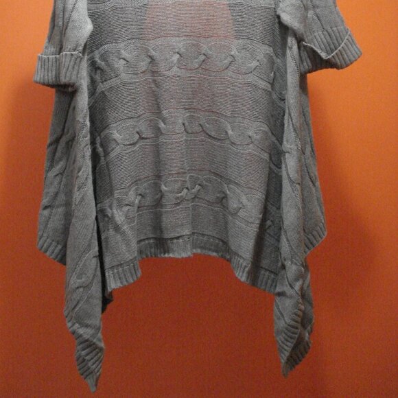 Cable Knit Open Sweater Wrap-Around Waist - Picture 4 of 9